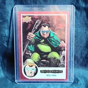 3/$25 Mint 2023 UD Mole Man Marvel Beginnings Vol. 2 Series 2 Red... Card 23!!